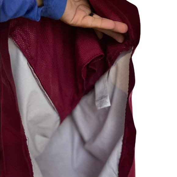 Nike Baseball Vapor Maroon Pullover Wind Windshirt Jacket Men's size Large - Picture 6 of 10